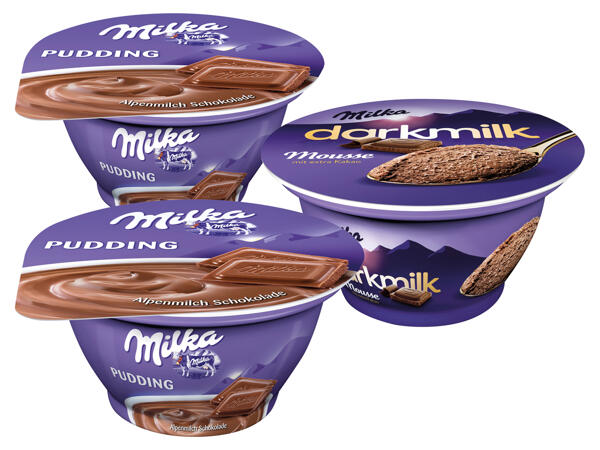 Milka Mousse oder Pudding