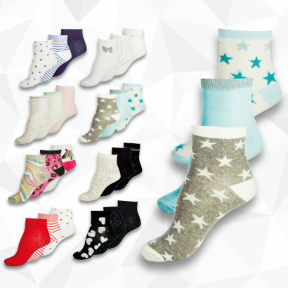 Damensocken, 3 Paar