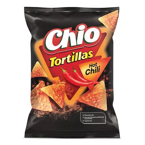 CHIO Tortilla Chips, Hot Chili