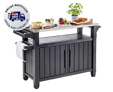 KETER(R) 
 GRILL-BEISTELLTISCH XL