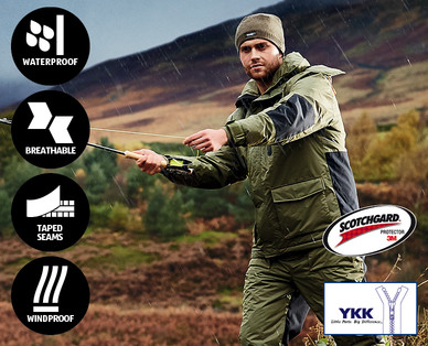 Men's Padded Fishing Jacket