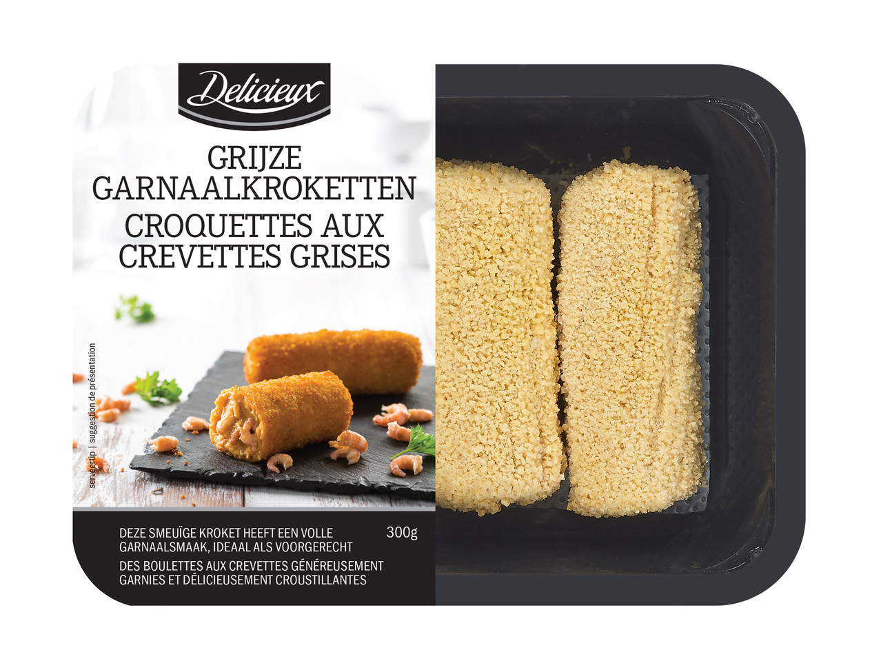 Verse garnaalkroketten