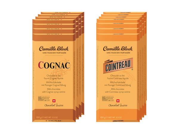 Tablette de chocolat Camille Bloch
