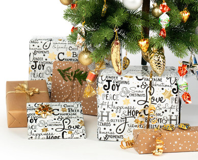 Geschenkpapier, 2-teilig