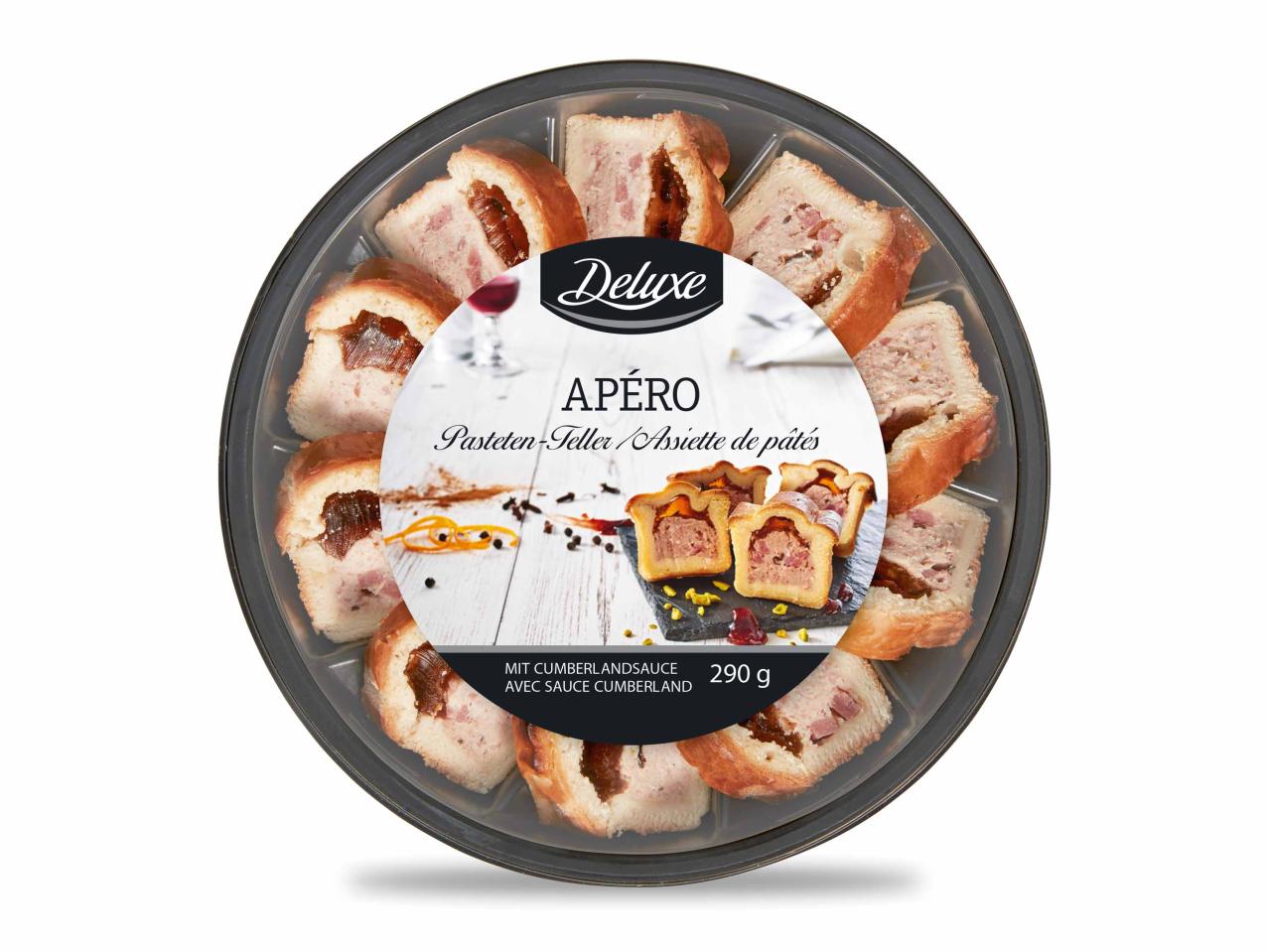 Assiette apéritive de pâté maison