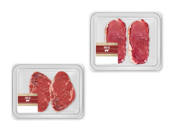 Entrecote eller ribeye