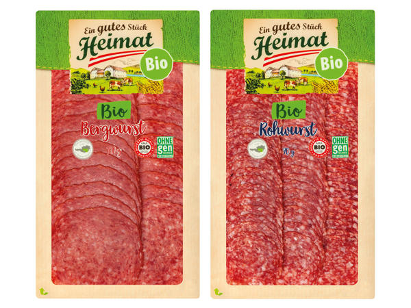 EIN GUTES STÜCK HEIMAT Bio-Wurst
