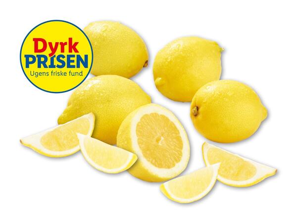 Økologiske citroner