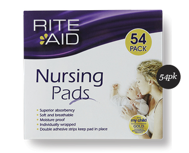 RITE AID NURSING PADS 54PK