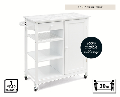 Marble Kitchen Trolley