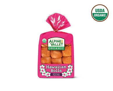 Alpine Valley Organic Hawaiian Sweet Rolls