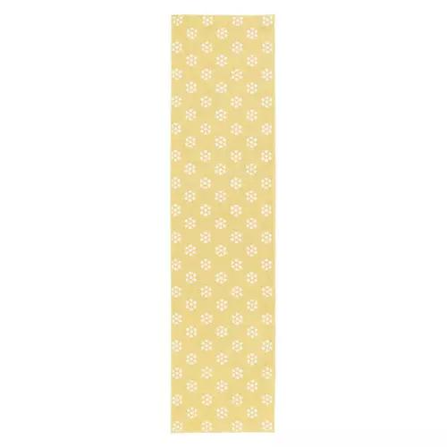 24" x 72" Spring Utility Runner - Yellow Geometric
