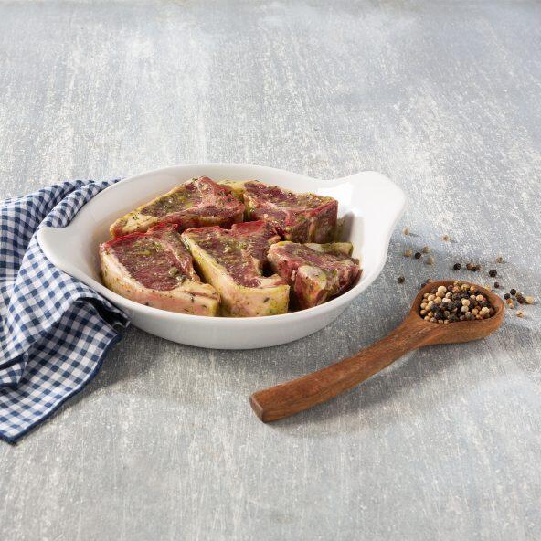 Côtelettes d'agneau marinées
