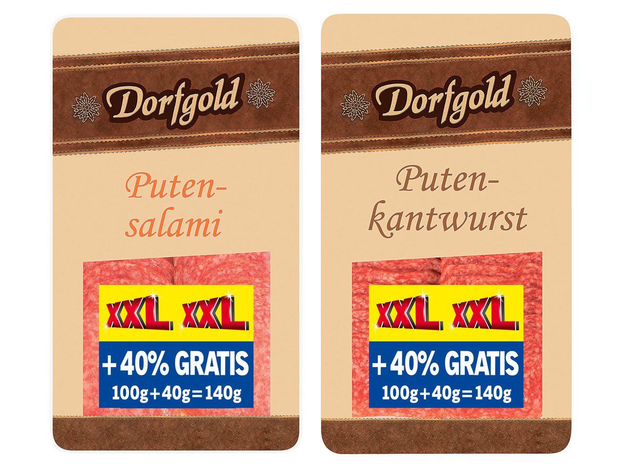 DORFGOLD Putenrohwurst