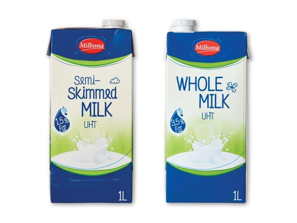 MILBONA Langtidsholdbar mælk