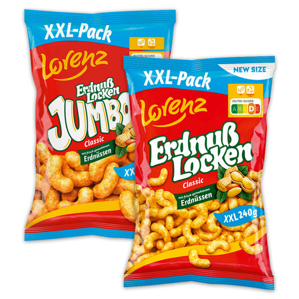 Erdnuss Locken XXL