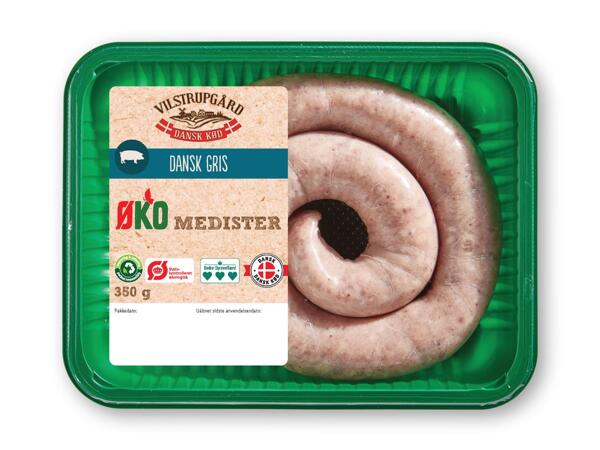 VILSTRUPGÅRD Økologisk dansk medister, middagskoteletter eller kyllingebrystfilet