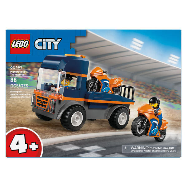 LEGO City Motorcycle Transporter