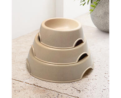 Bamboo Pet Bowls