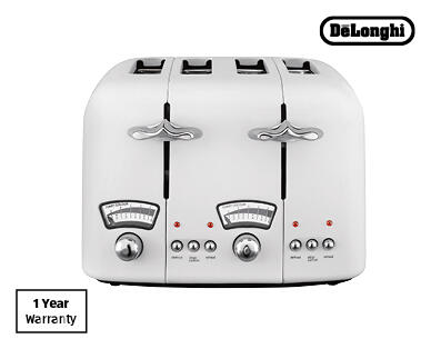 De'Longhi Argento 4-Slice Toaster