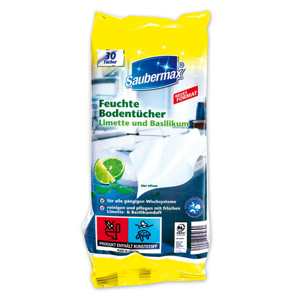 Feuchte Boden-/ Reinigungstücher