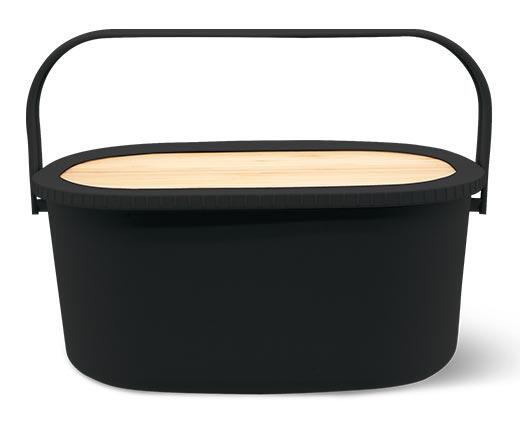 Crofton Modern Picnic Basket with Serving Lid