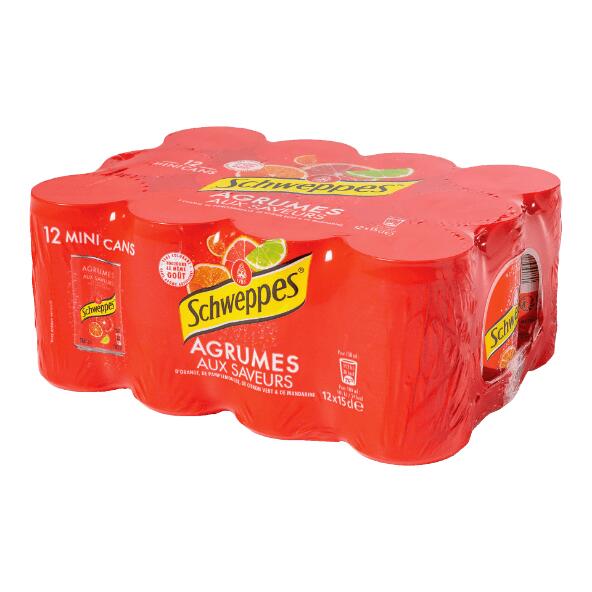 SCHWEPPES(R) 				Agrumes, 12 pcs