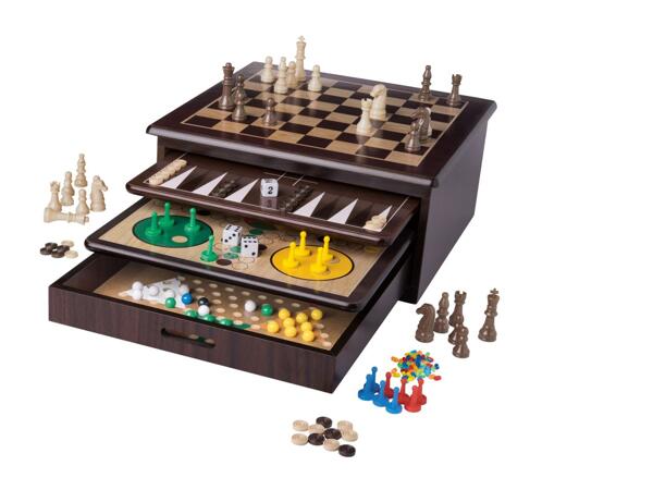 Playtive 10-in-1 Wooden Game Collection