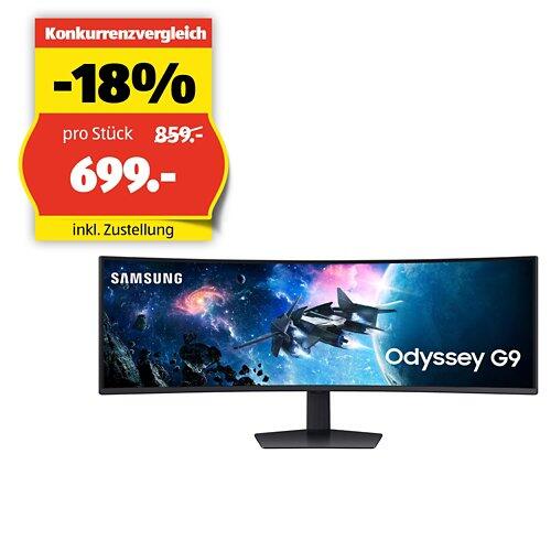 SAMSUNG Monitor 49" Curved 240 Hz Odyssey G9, LS49CG950EUXEN