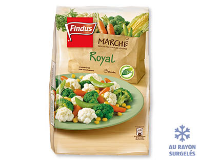 Mélange de légumes Royal Marché FINDUS(R)