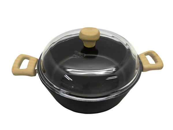 SERVÍROVACÍ PÁNEV Z HLINÍKOVÉ SLITINY Ø CCA 28 CM