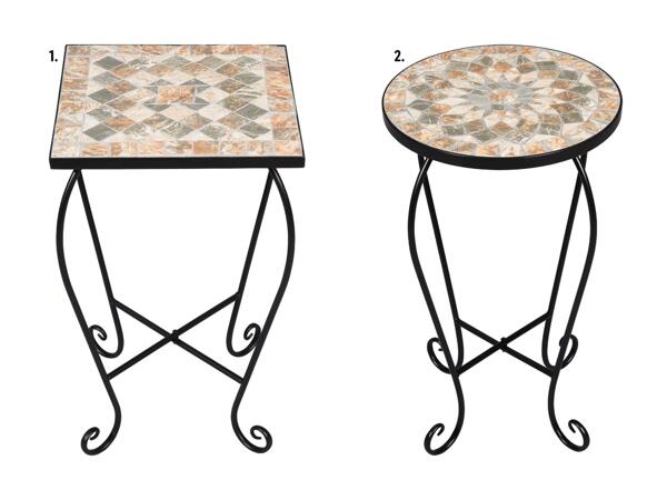Table d'appoint en mosaïque