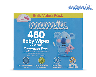BABY WIPES 480PK