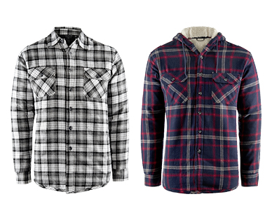 Chemise thermique en flanelle pour hommes KING CRAFT FASHION