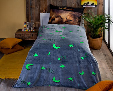 MY LIVING STYLE Decke „Glow in the Dark"