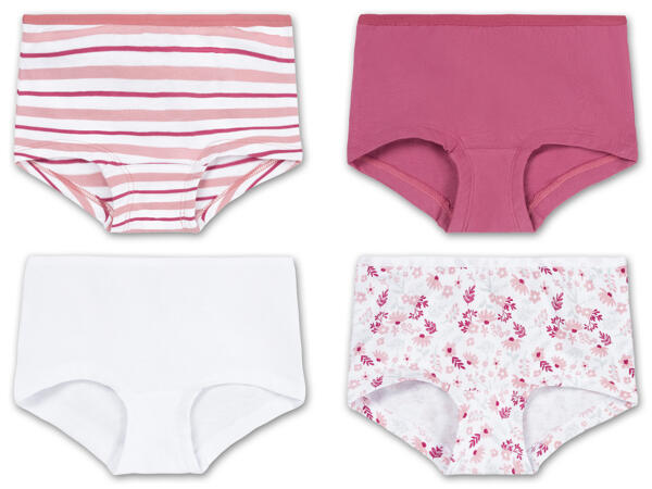 Mädchen Panty/Slip, 4 oder 5 Stück