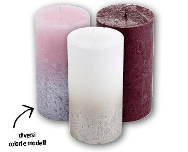 Candele rustiche premium