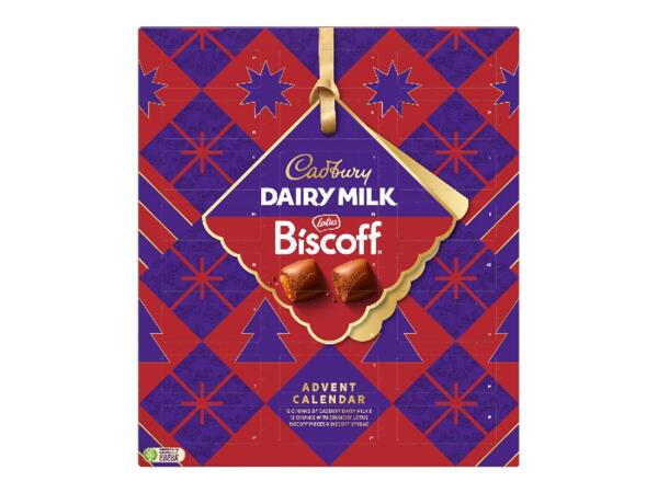 Cadbury Dairy Milk & Lotus Biscoff Advent Calendar