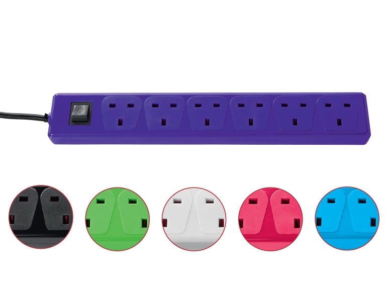 Powerfix 6-Socket Extension Lead