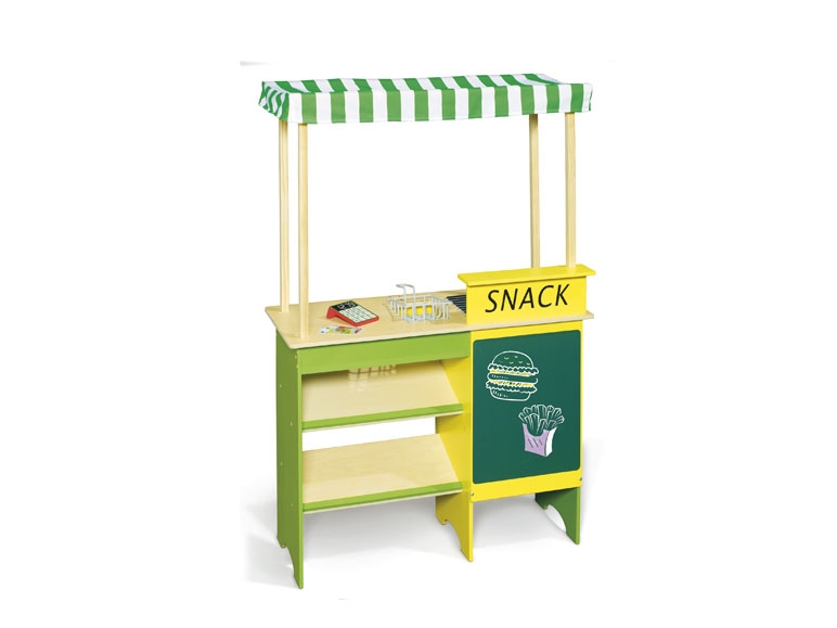 PLAYTIVE JUNIOR Wooden Toy Food Stall