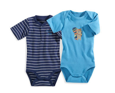 IMPIDIMPI Baby-Body, Doppelpkg., Baumwolle (Bio)