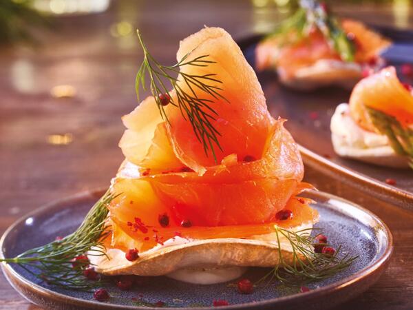 Lachscarpaccio