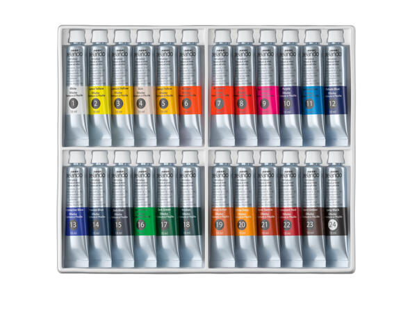 Acrylic Paints, Oil Paints or Watercolour Paints