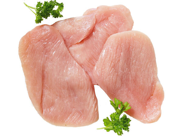 Frische Putenbrustschnitzel