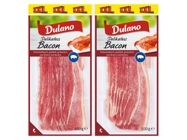 DULANO Bacon Bauch Scheiben 2x 100 g
