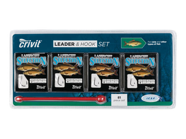 Crivit Leader & Hook Set or Rig Set