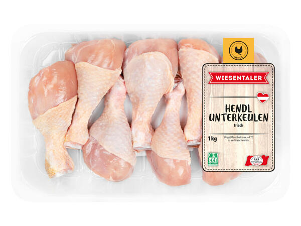 Frische Hendl-Unterkeulen