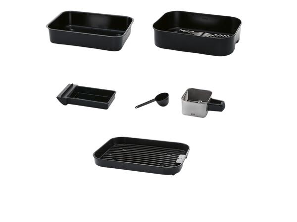 Outdoor Electric BBQ Grill & Smoker
