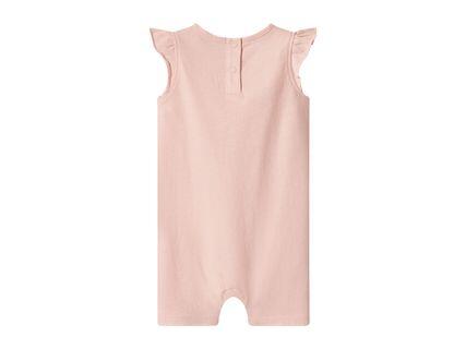 DISNEY Pink Baby Short-Sleeve Sleepsuit with Minnie Mouse Design