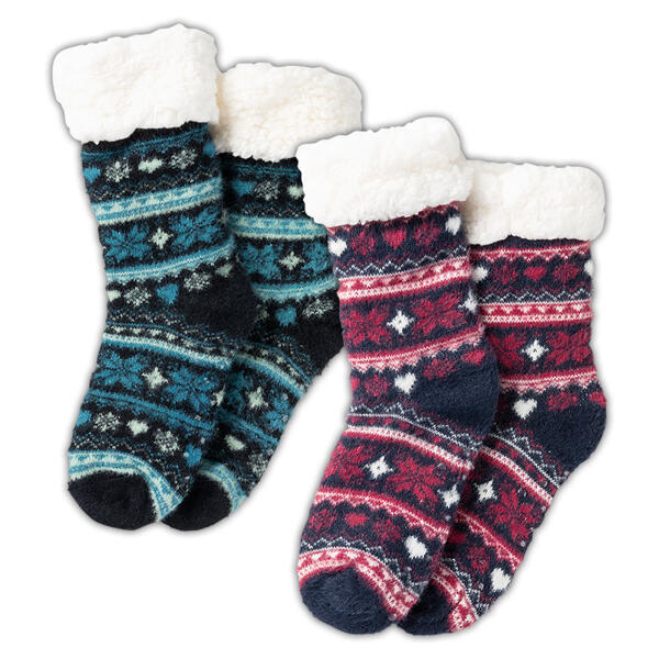 Homesocks mit Jacquard